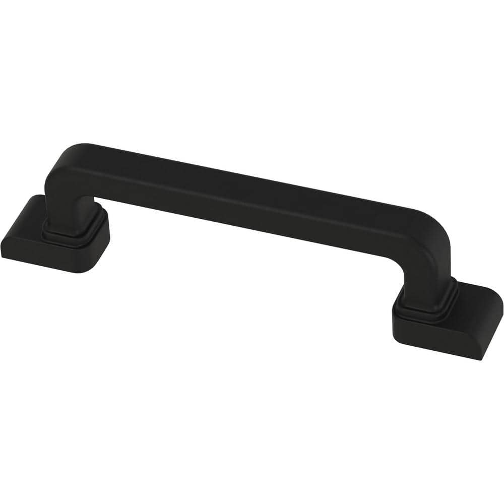 Art Deco Streamline 3 in. (76 mm) Modern Matte Black Cabinet Drawer Pull price history on PriceWatchPro