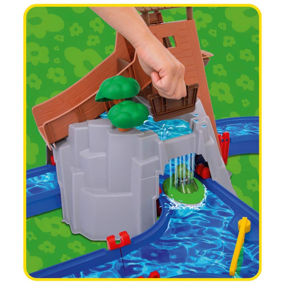 AdventureLand Blue and Brown Plastic Water Playset