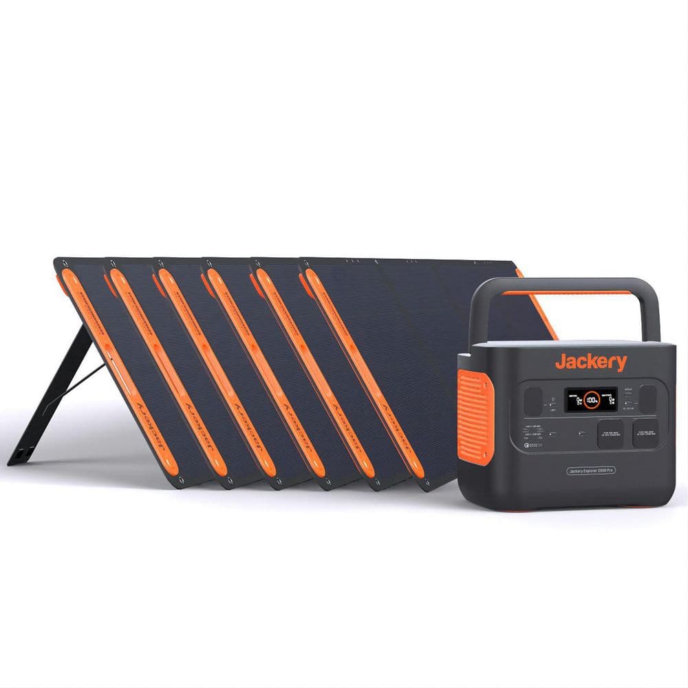 Jackery 2200Watt Push Button Start Output Solar Generator SG2000 Pro