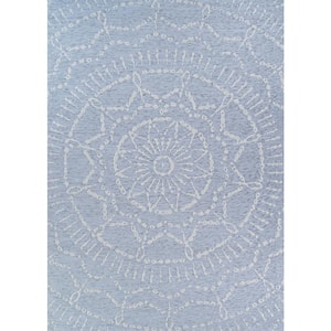 Timber Coppe Ash 2 ft. x 4 ft. Indoor/Outdoor Area Rug