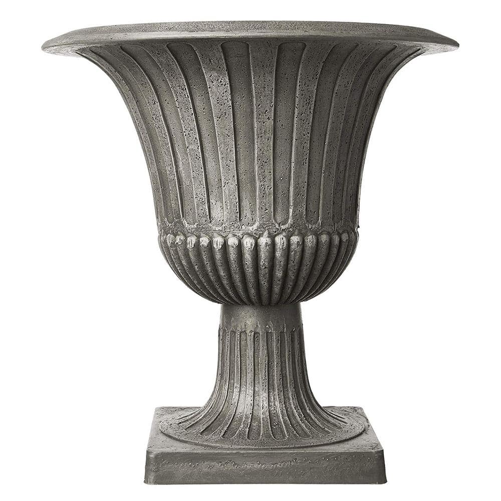 Eco-Friendly Medium Worthington Urn Planter in Cement Finish