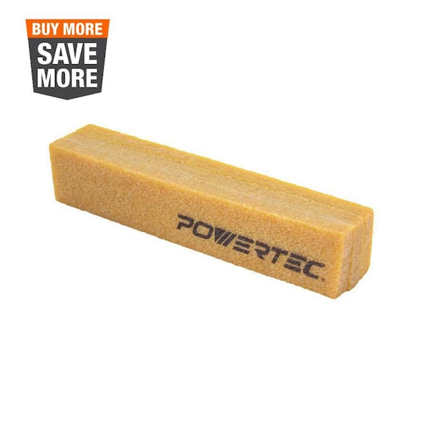 8-1/2 in. Abrasive Sandpaper Cleaning Stick for Sanding Belts & Discs : Natural Woodworking Rubber Eraser Block