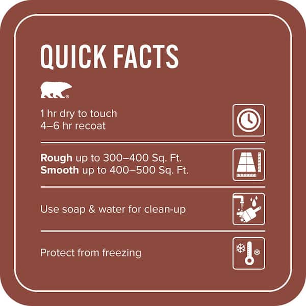 1 Gal. #PFC-10 Deep Terra Cotta Self-Priming 1-Part Epoxy Satin Interior/Exterior Concrete and Garage Floor Paint