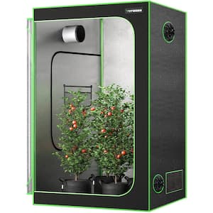 3 ft. x 1.5 ft. High Reflective Mylar Grow Tent with Observation Window and Floor Tray