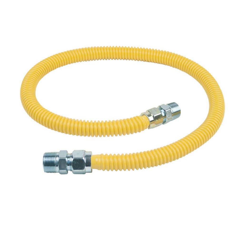 ProCoat 3/4 in MIP (1/2 in. FIP Tap) x 3/4 in MIP (1/2 in. FIP Tap) x 36 in Stainless Steel Gas Connector 5/8 in. O. D. price history on PriceWatchPro