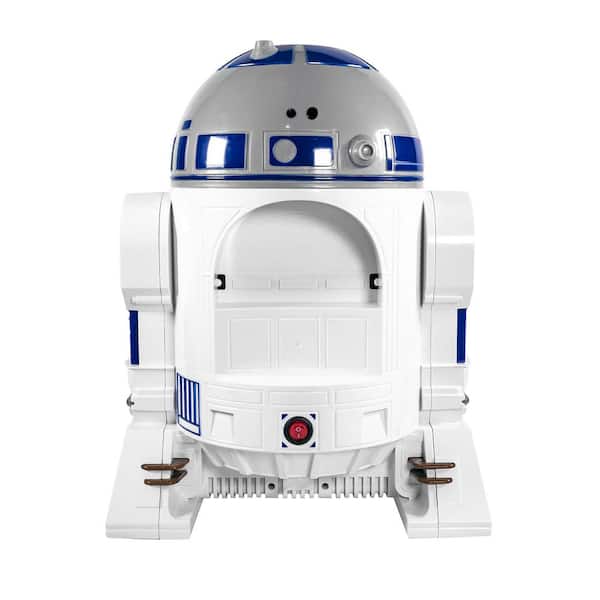 Uncanny Brands 2 oz. Kernel Capacity in Blue/White with Fully Operational  Droid Kitchen Appliance Star Wars R2D2 Popcorn Maker POP-SRW-R2D2 - The  Home Depot