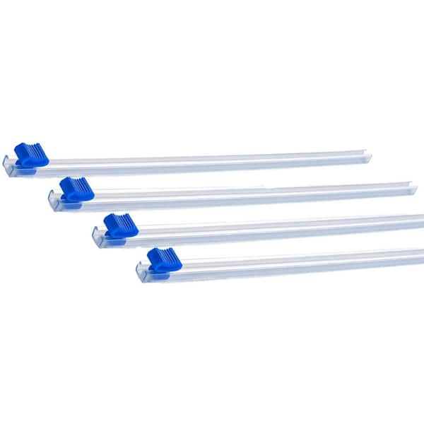 15-Self-Adhesive Slide Cutter for Plastic Wrap Parchment Paper Aluminum Foil Wax Paper Replacement Fit Most Rolls