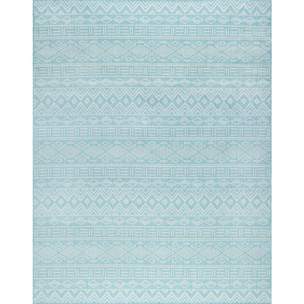 Eco Moroccan Aqua 5 ft. x 8 ft. Indoor/Outdoor Area Rug price history on PriceWatchPro