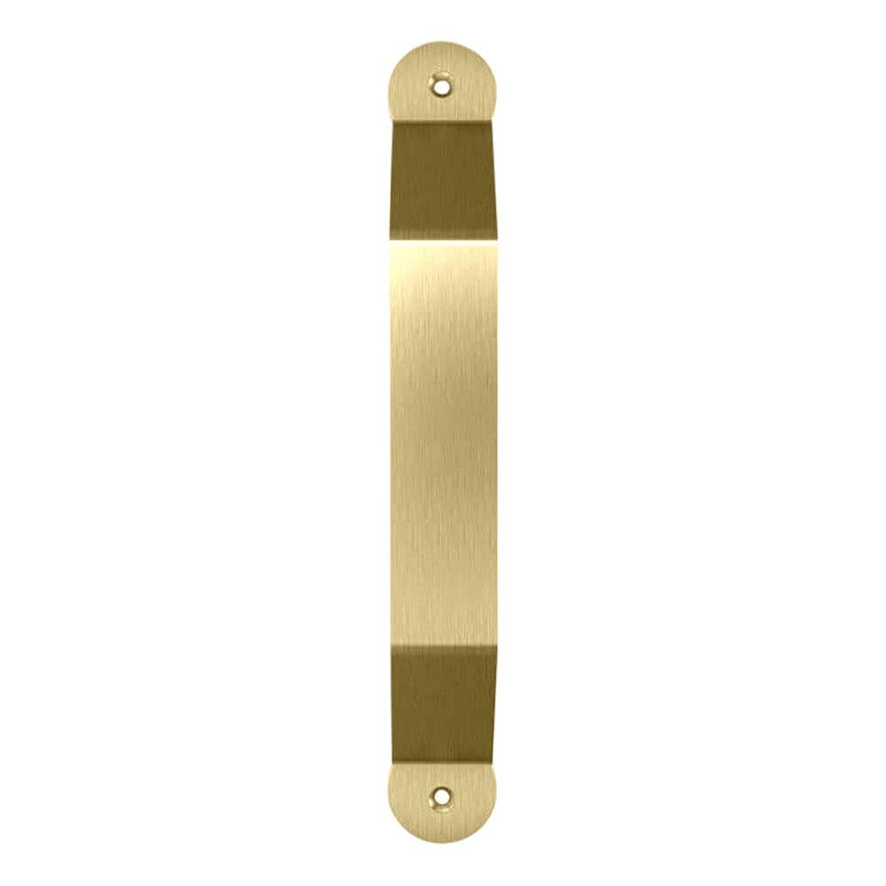 National Hardware 10" Brushed Gold Barn Door Pull Handle