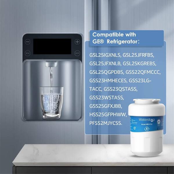 Waterdrop WD-F13 Replacement for GE MWF Refrigerator Water Filter