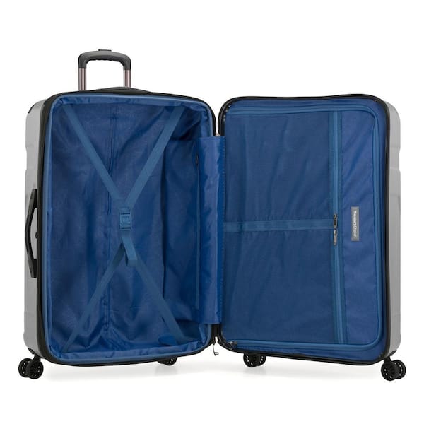 Travel Select TS09094N Savannah 3 Piece Hardside Spinner Luggage Set Navy