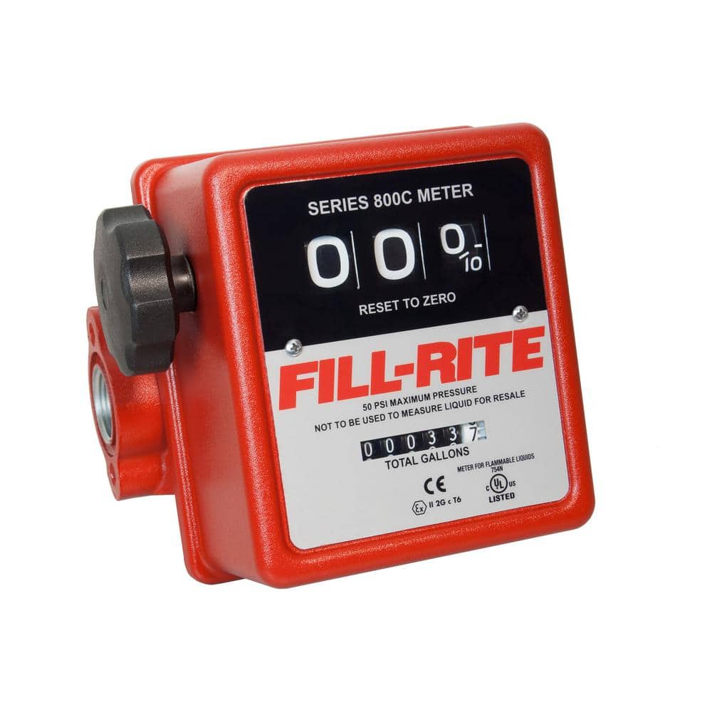 3/4 in. 5-20 GPM 3 Digit Mechanical Fuel Transfer Meter