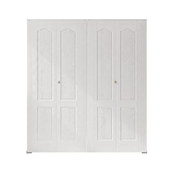 SOCBAZZAR 30 in x 78.4 in. Arched Panel Hollow Core Primed MDF