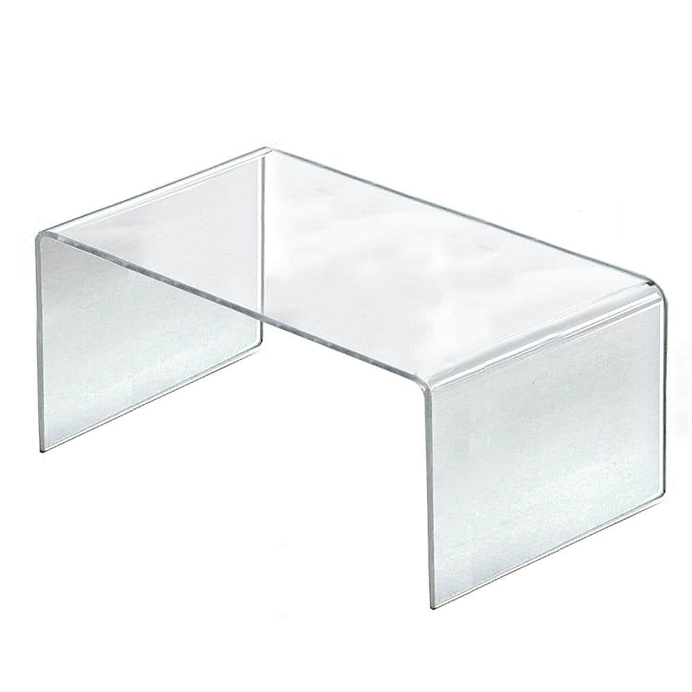 12 in. W x 7.75 in. D x 6 in. H Clear Acrylic Riser (4-Pack) price history on PriceWatchPro