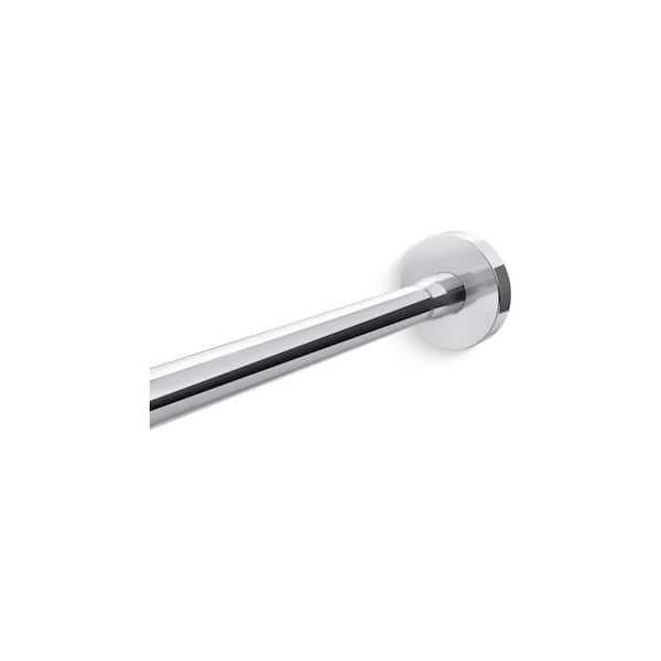 Elate 72 in. Shower Rod in Polished Stainless