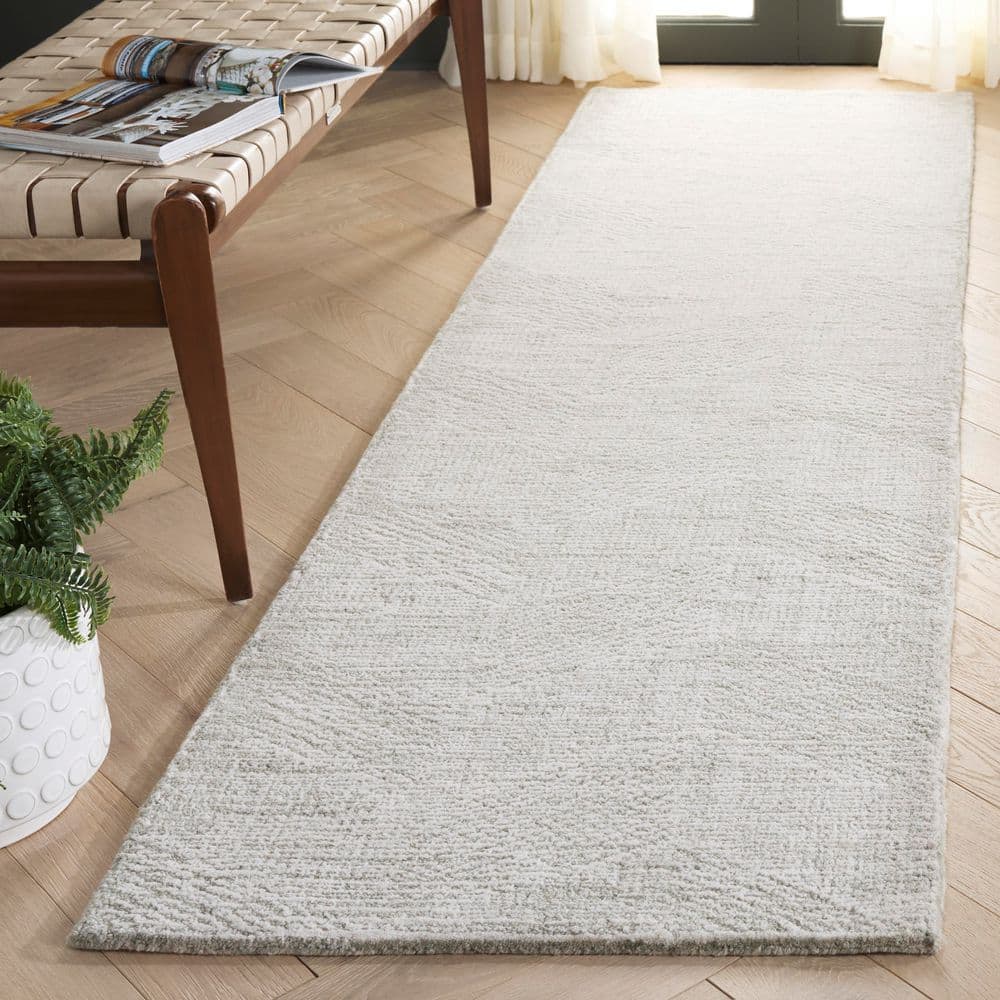Abstract 2 ft. x 8 ft. Sage Green/Ivory Solid Chevron Runner Rug price history on PriceWatchPro