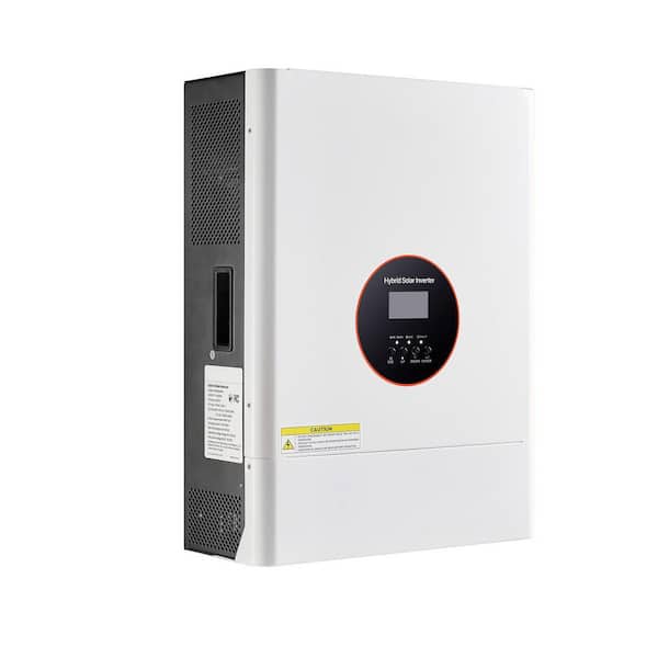 48V 6000W Hybrid Solar Inverter, Low-Freq Pure Sine Wave, 120/240V Split Phase, 120A MPPT, Lead/Li Battery, Off-Grid