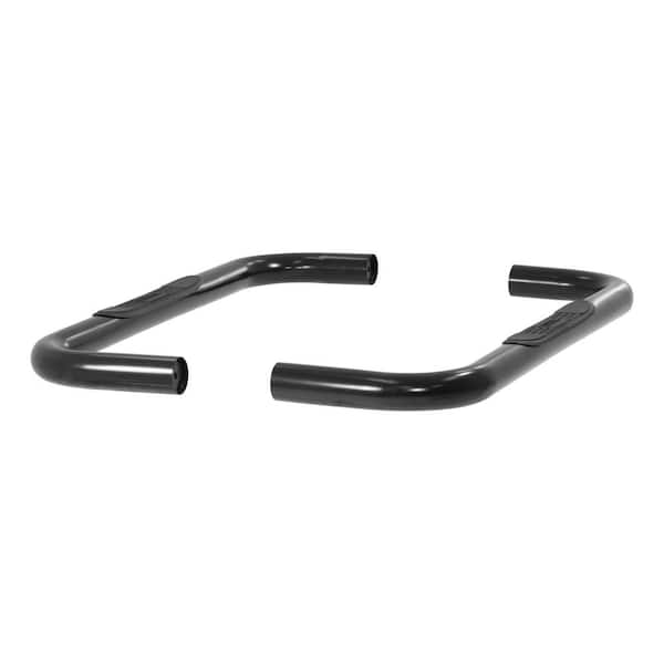 3-Inch Round Black Steel Nerf Bars, No-Drill, Select Dodge Ram 1500, 2500