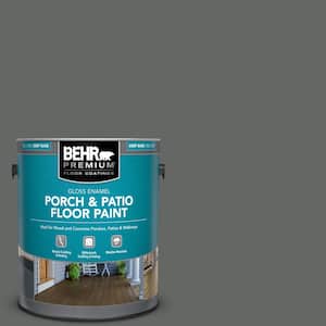 1 gal. #PPU25-02 Black Locust Gloss Enamel Interior/Exterior Porch and Patio Floor Paint