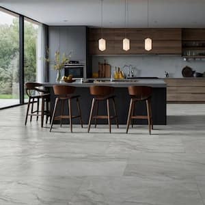 Durban Grey 24 in. x 48 in. Polished Porcelain Floor And Wall Tile (512 sq. ft./Pallet)