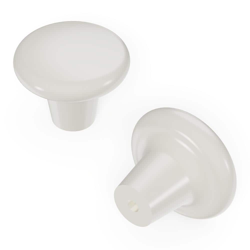 Midway 1-1/2 in. White Cabinet Knob price history on PriceWatchPro