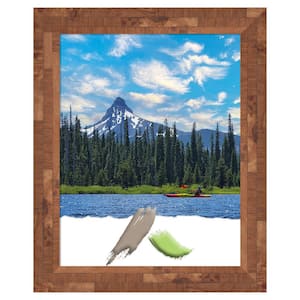 Fresco Light Pecan Wood Picture Frame Opening Size 11 x 14 in.