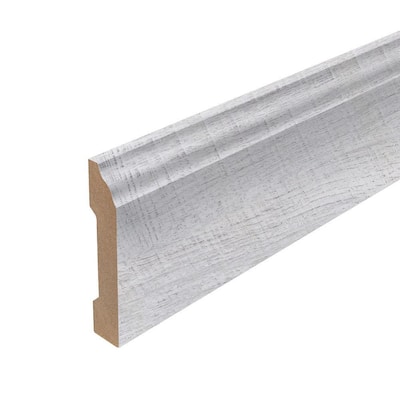 PERFORMANCE ACCESSORIES Oyster 0.62 in. T x 3.3 in. W x 94.5 in. L Base Molding Oyster 0.62 in. T x 3.3 in. W x 94.5 in. L Base Molding