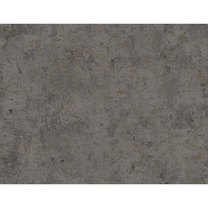 Marble Effect Brown Paper Non - Pasted Strippable Wallpaper Roll (Cover 60.75 sq. ft.)