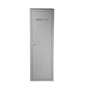 MAXSafes 18 Gun KD Steel Cabinet with Key Lock Access in Matte