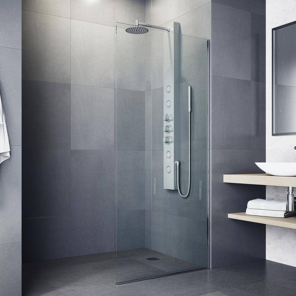 Ellington 59" Stainless Steel 4-Jet Shower Panel with Hand Shower