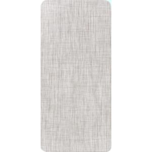 Casual Anti Fatigue Kitchen or Laundry Room Off White 18 in. x 30 in. Indoor Comfort Mat