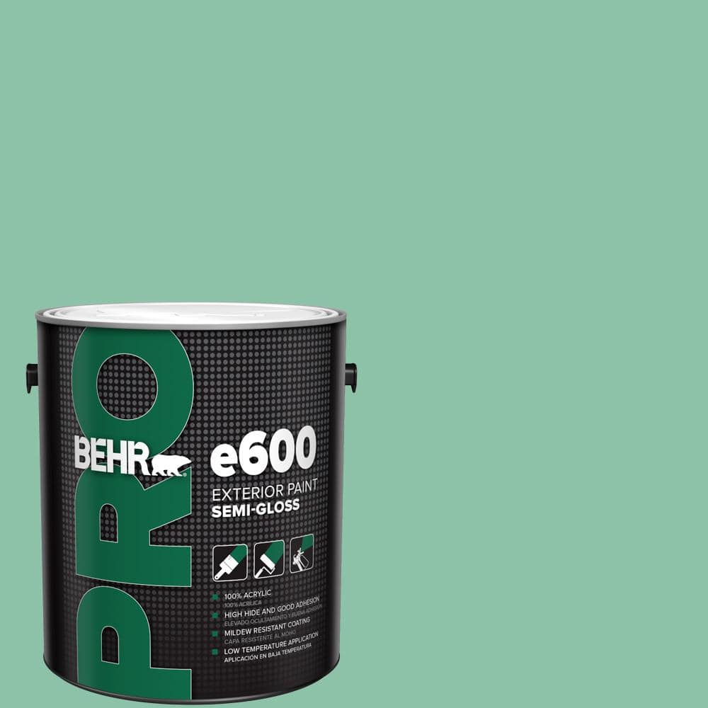 1 gal. #HDC-WR14-8 Spearmint Frosting Semi-Gloss Exterior Paint price history on PriceWatchPro