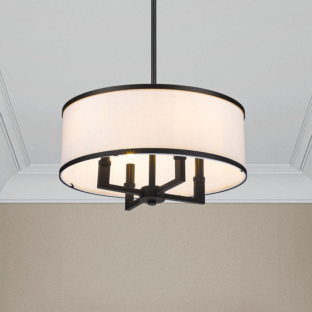 Armitage 4 Light Bronze Pendant Chandelier price history on PriceWatchPro