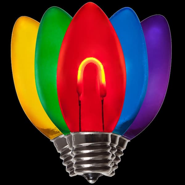 colored christmas light bulbs