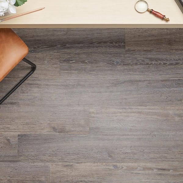 Cippia Oak Harbor 28 MIL x 6 in. W x 48 in. L Click Lock Waterproof Luxury Vinyl Plank Flooring (23.45 sq. ft./Case)