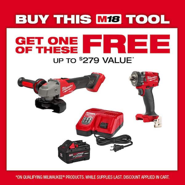 M18 FUEL ONE-KEY 18V Lithium-Ion Brushless Cordless 1 in. Impact Wrench w/ Friction Ring w/ Impact Socket Set