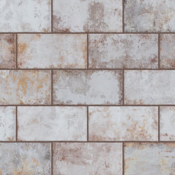 Merola Tile Biarritz Beige 3 in. x 6 in. Ceramic Wall Tile (5.72 sq. ft./Case)