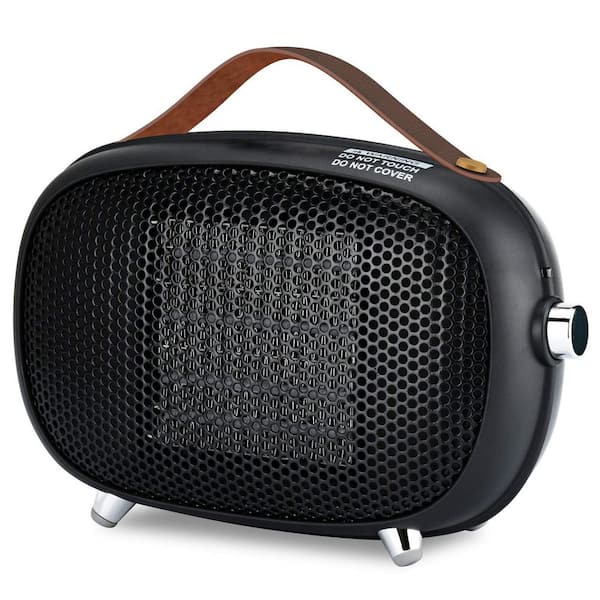 800W Green Indoor Electric Mini Retro Heater Ceramic Heating Space