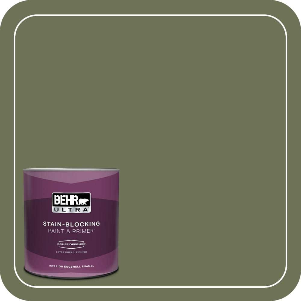 1 qt. #MQ6-53 Herb Cornucopia Extra Durable Eggshell Enamel Interior Paint & Primer product image for price tracking