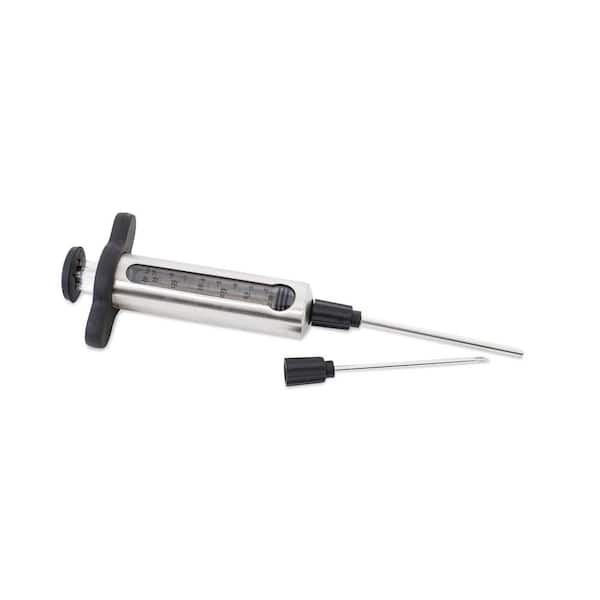 Pit Boss 50 ml Stainless Steel Marinade Injector with 2-Needle Sizes and Case