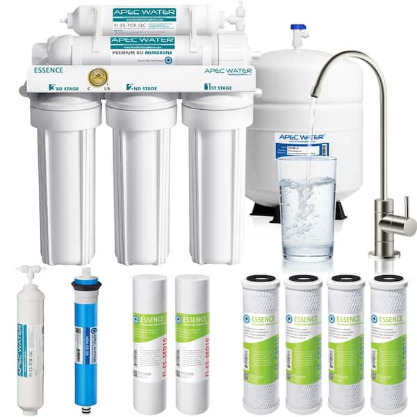 Essence Series Top Tier 5-Stage Under-Sink Reverse Osmosis Water Filtration System Extra Replacement Pre-Filter Set