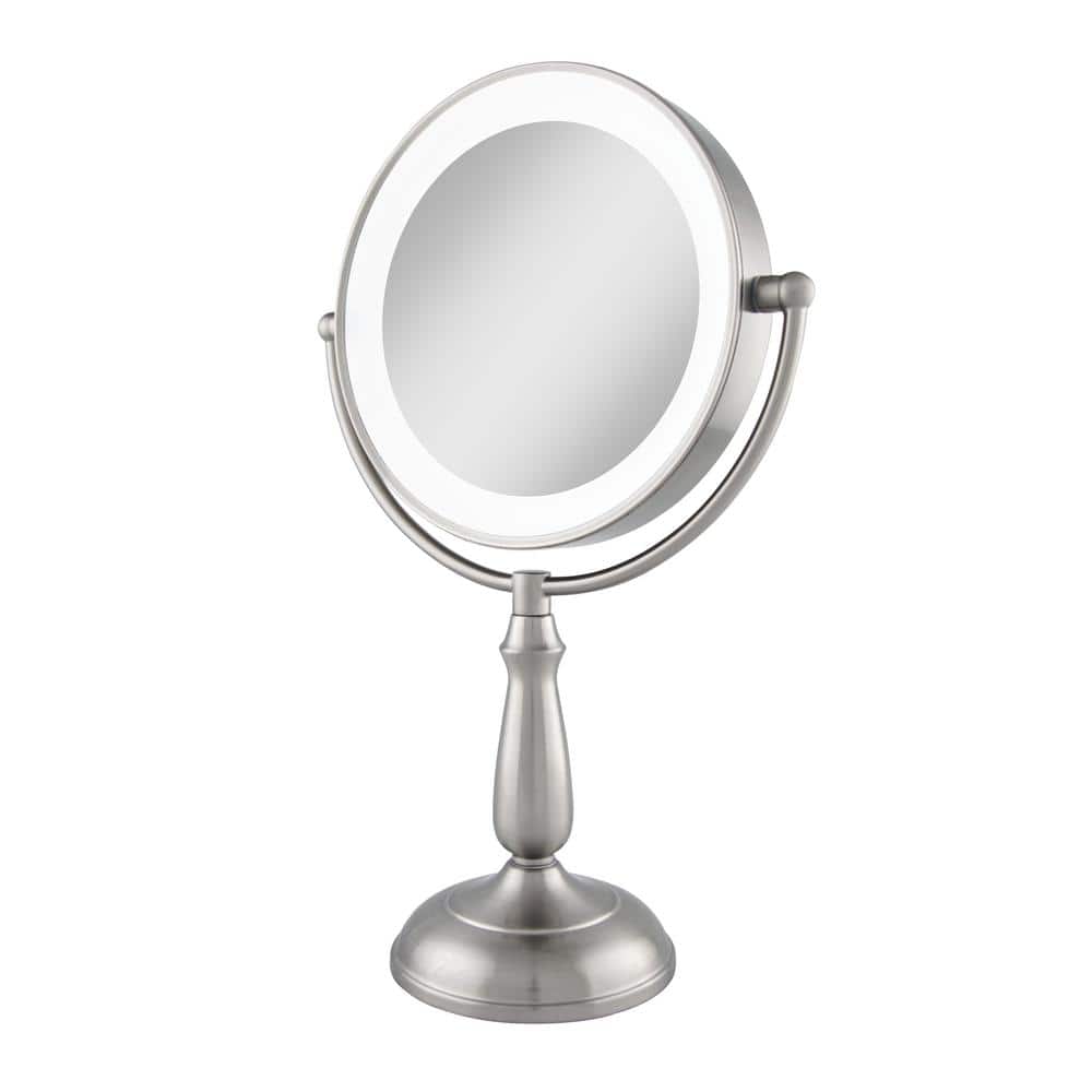 Zadro Touch LED 11" Magnifying Countertop Mirror with Smart Dimmer