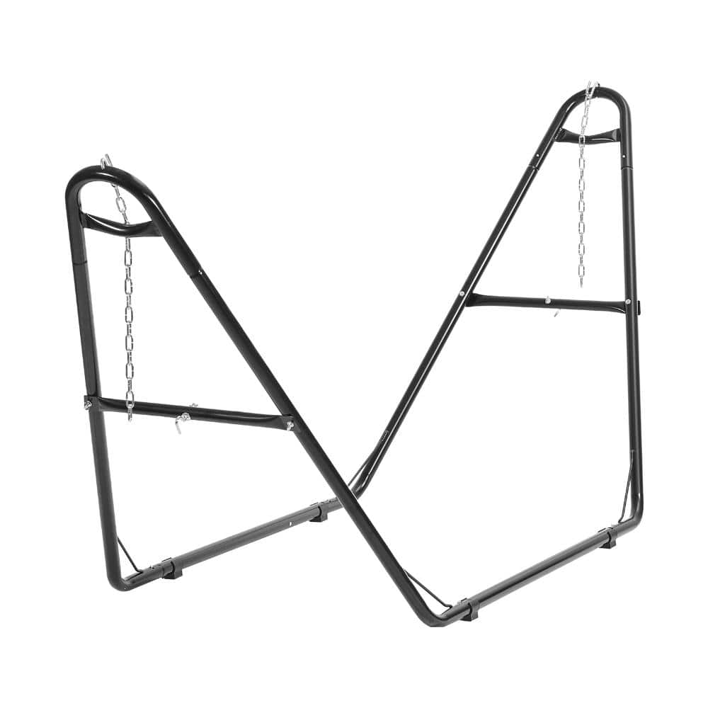 Heavy-Duty 2-Person Hammock Stand, 550 lb. Capacity, Fits 8-13 ft. Hammocks, Portable Indoor Outdoor with Chain Hook price history on PriceWatchPro