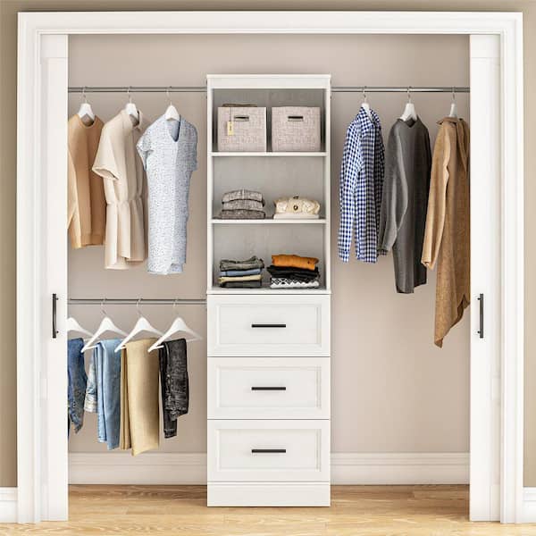 StyleWell Reynolds 25 in. W x 83.25 in. H Magnolia Oak Laminate