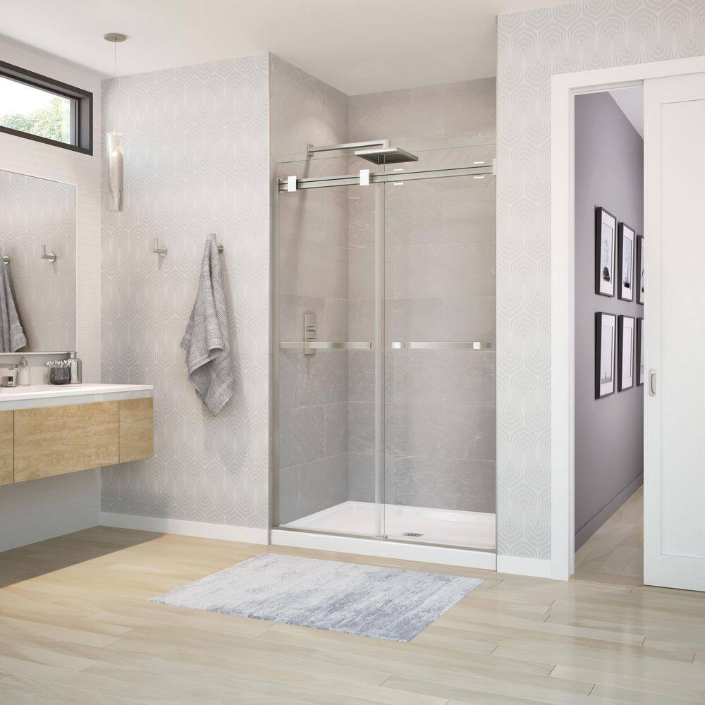 38-KT ANCAM × DAMNGOOD!! Ver. MAAX Duel 44-47 x 70 ½-74 in. 8 mm Frameless Shower Door for