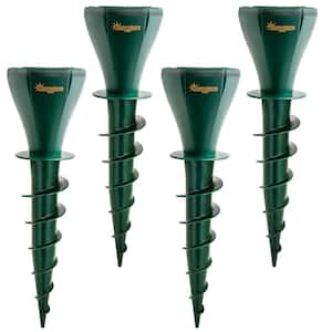 Solar Sonic Mole Repellent Spiral Spikes - 4-Pack