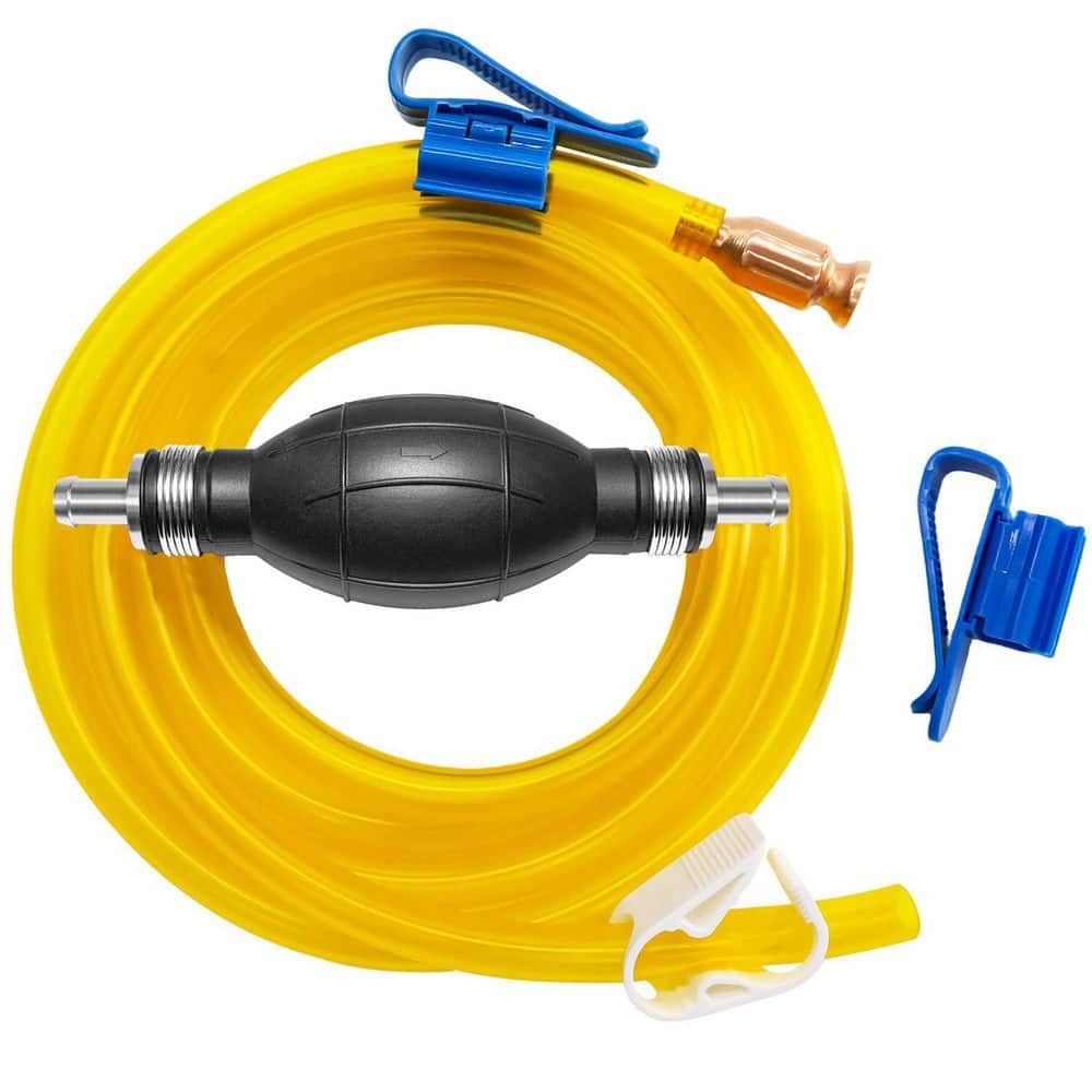10 ft PVC Fuel Transfer Pump Portable Hand Siphon Pump Gasoline Water Oil Diesel High Flow Submersible Hose price history on PriceWatchPro