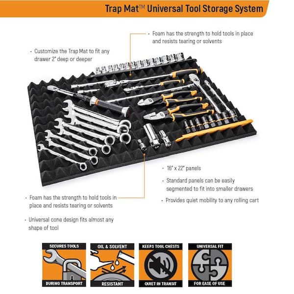 Trap Mat Universal Tool Holder (8-Piece)