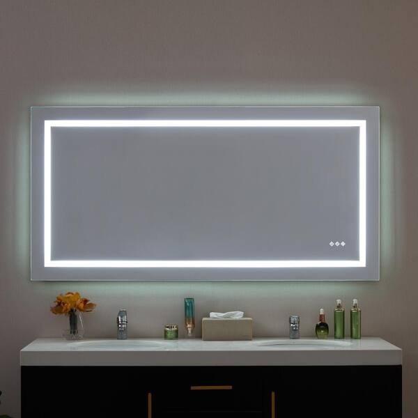 40個セット ZXDDMS 60 in. W x 30 in. H Smart Rectangular Aluminum Frameless