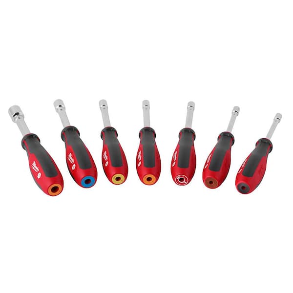 Milwaukee Metric HollowCore Nut Driver Set (7-Piece) 48-22-2448